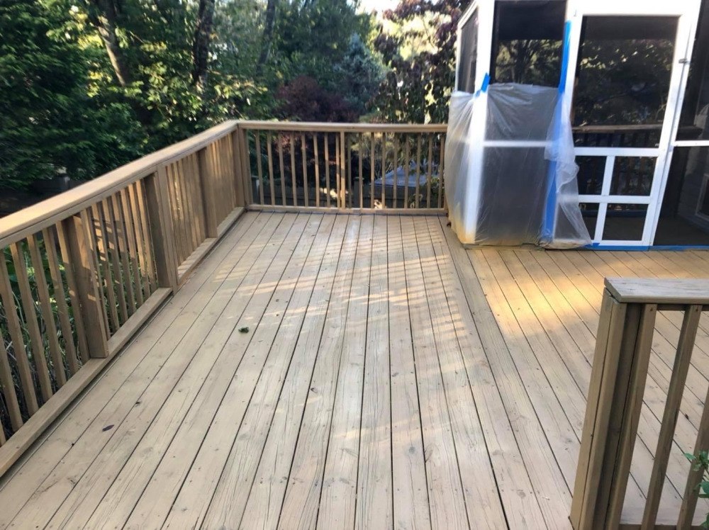 Deck Restoration and Staining in Fairmont, WV